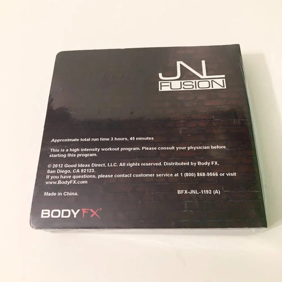 JNL Fusion Exclusive Collection Workout Training Exercise  Disc Set Sealed - Picture 6 of 8